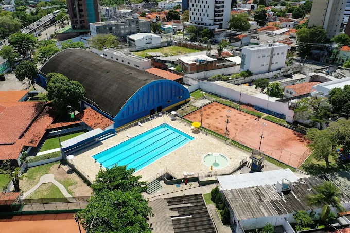 Vista aérea do complexo do Círculo Militar do Recife